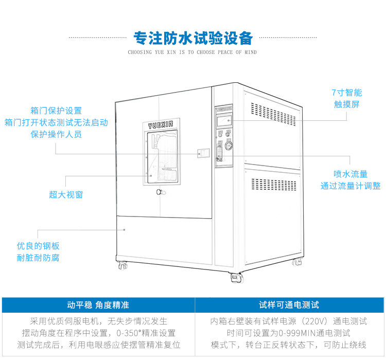 吸塵器-IPX4級淋雨測試設(shè)備