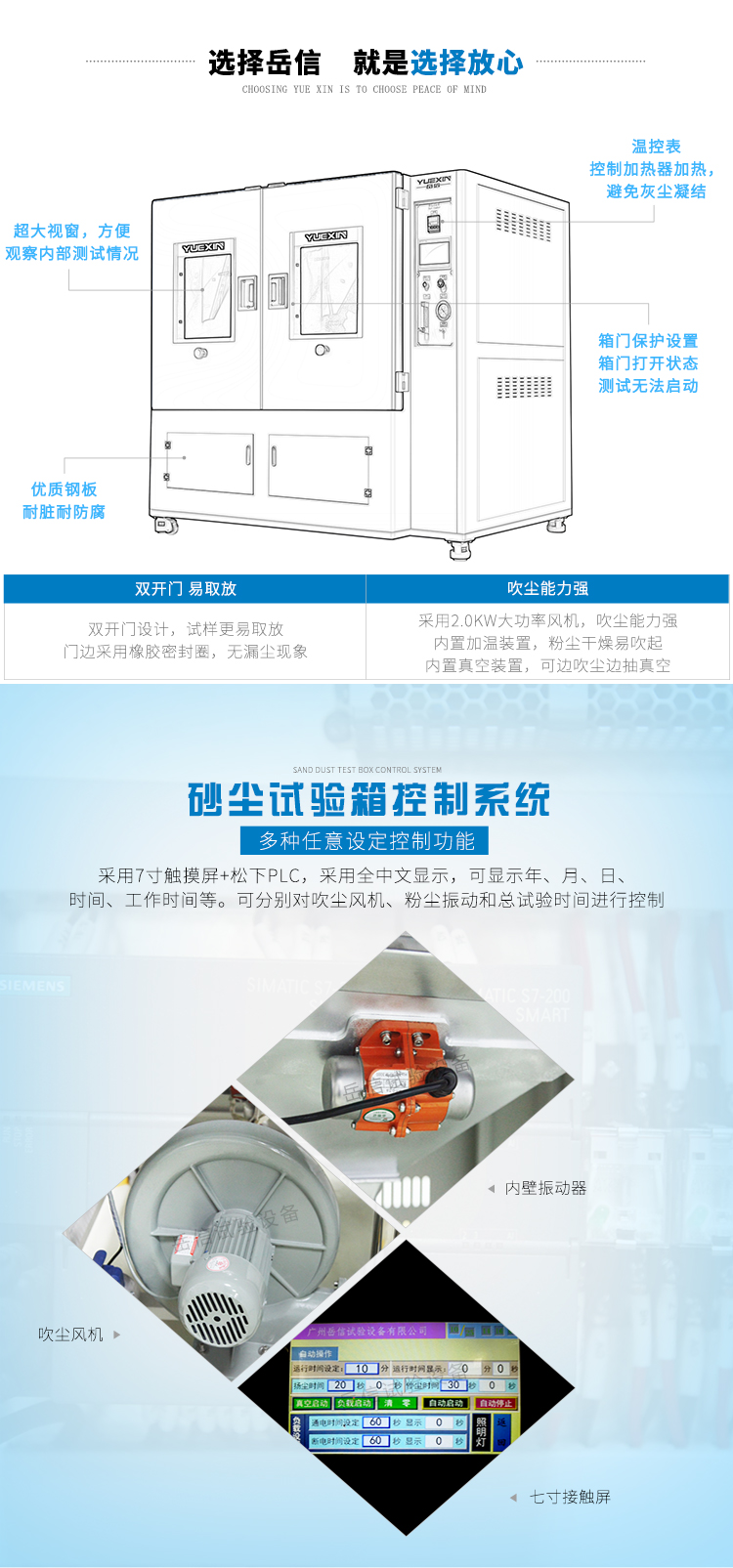 砂塵測試箱